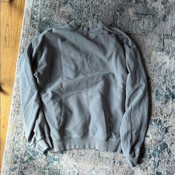 Snap On Tools Sweatshirt Mens Gray Fleece Pullover Crewneck Work Wear - Picture 6 of 6